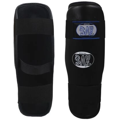 Schienbeinschutz Komfort PU Leder Schwarz XXS - XL 6 Schienbeinschutz Komfort PU Leder Schwarz XXS - XL – Bild 4