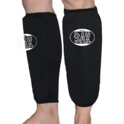 Schienbeinschutz Simple Baumwolle Schwarz XS - XL