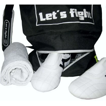 Seesack Let´s Fight Shoulder Bag Sporttasche Schwarz 70 Cm 4 Seesack Let´s Fight Shoulder Bag Sporttasche Schwarz 70 Cm – Bild 2