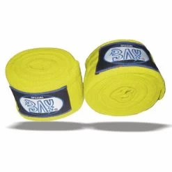 SET Angebot Remy Thaiboxhose + Boxbandagen Rot Gelb -Sport Ausrüstung Verkauf set angebot remy thaiboxhose boxbandagen rot gelb3