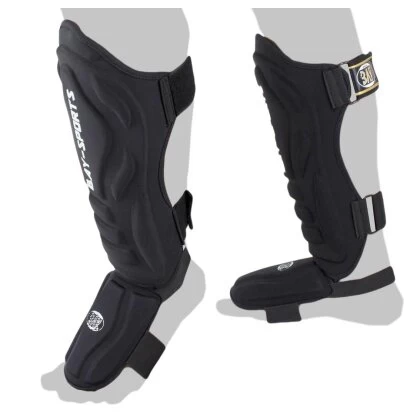 Spann- Schienbeinschutz Black Demon Style Schwarz XXS - XXL 8 Spann- Schienbeinschutz Black Demon Style Schwarz XXS - XXL – Bild 6