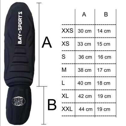 Spann- Schienbeinschutz Black Demon Style Schwarz XXS - XXL 9 Spann- Schienbeinschutz Black Demon Style Schwarz XXS - XXL – Bild 7