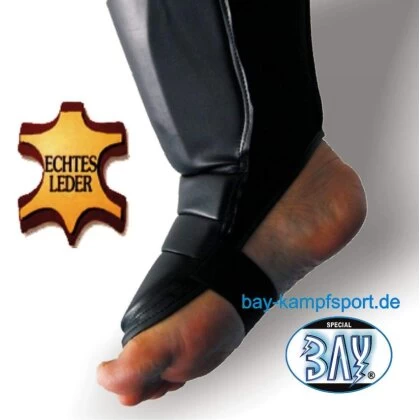Spann- Schienbeinschutz Formel Action LEDER XS - XXL 5 Spann- Schienbeinschutz Formel Action LEDER XS - XXL – Bild 3