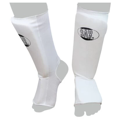 Spann-Schienbeinschutz MT Cotton Baumwolle Weiß XXS - XL 3 Spann-Schienbeinschutz MT Cotton Baumwolle Weiß XXS - XL