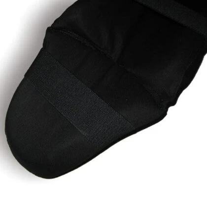 Spann- Schienbeinschutz Thai Hai Schwarz XS - XL 5 Spann- Schienbeinschutz Thai Hai Schwarz XS - XL – Bild 3
