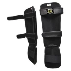 Spann- Schienbeinschutz Thai Tech LEDER Schwarz XS - XXL -Sport Ausrüstung Verkauf spann schienbeinschutz thai tech leder schwarz xs xxl4