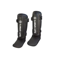 Spann- Schienbeinschutz Thai Tech LEDER Schwarz XS - XXL -Sport Ausrüstung Verkauf spann schienbeinschutz thai tech leder schwarz xs xxl6