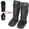 Spann- Schienbeinschutz Two Part Schwarz XS - XL -Sport Ausrüstung Verkauf spann schienbeinschutz two part schwarz xs xl