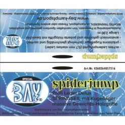 Spiderjump 305 Leder Springseil Mit Holz Gewichtsgriffen -Sport Ausrüstung Verkauf spiderjump 305 leder springseil mit holz gewichtsgriffen7