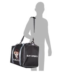 Sporttasche Für Kinder Karate Schwarz/grau 50 Cm -Sport Ausrüstung Verkauf sporttasche fuer kinder karate schwarz grau 50 cm3