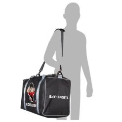 Sporttasche Für Kinder Kickboxen Schwarz/grau 50 Cm 11 Sporttasche Für Kinder Kickboxen Schwarz/grau 50 Cm -Sport Ausrüstung Verkauf sporttasche fuer kinder kickboxen schwarz grau 50 cm3