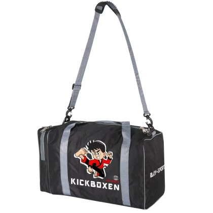 Sporttasche Für Kinder Kickboxen Schwarz/grau 50 Cm 6 Sporttasche Für Kinder Kickboxen Schwarz/grau 50 Cm – Bild 4