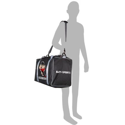 Sporttasche Für Kinder Kickboxen Schwarz/grau 50 Cm 7 Sporttasche Für Kinder Kickboxen Schwarz/grau 50 Cm – Bild 5