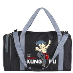 Sporttasche Für Kinder Kung Fu Schwarz/grau 50 Cm