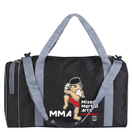 Sporttasche Für Kinder MMA Mixed Martial Arts Schwarz/grau 50 Cm 3 Sporttasche Für Kinder MMA Mixed Martial Arts Schwarz/grau 50 Cm