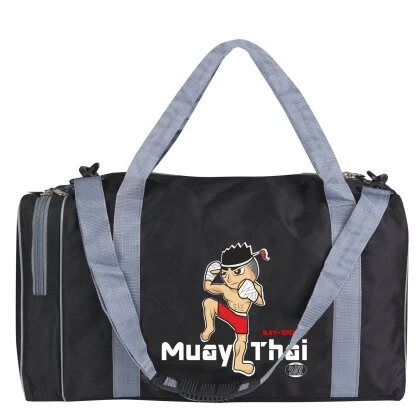 Sporttasche Für Kinder Muay Thai Thaiboxen Schwarz/grau 50 Cm 3 Sporttasche Für Kinder Muay Thai Thaiboxen Schwarz/grau 50 Cm