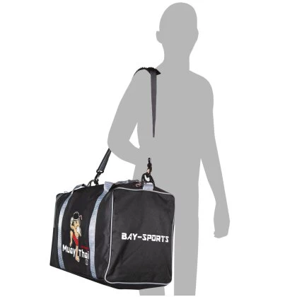 Sporttasche Für Kinder Muay Thai Thaiboxen Schwarz/grau 50 Cm 7 Sporttasche Für Kinder Muay Thai Thaiboxen Schwarz/grau 50 Cm – Bild 5