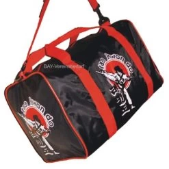 Sporttasche Für Kinder Taekwondo Schwarz/rot 48 Cm