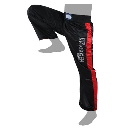 Stick Kickboxhose Schwarz/rot 6XS - XXL Kinder Erwachsene 7 Stick Kickboxhose Schwarz/rot 6XS - XXL Kinder Erwachsene – Bild 5