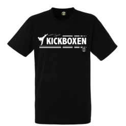 T-Shirt Mein Sport Kickboxen Kinder Baumwolle Schwarz 104 - 164 , XS - XXL