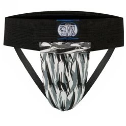 Tiefschutz 3-Option Soft Damen Mädchen Schwarz Camouflage