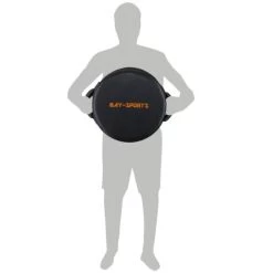 UFO Schlagpolster Rund Mit Griffen Schwarz/orange 40x17 Cm -Sport Ausrüstung Verkauf ufo schlagpolster rund mit griffen schwarz orange 40x17 cm3