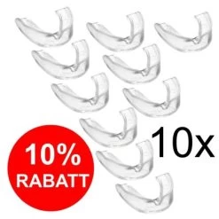 Zahnschutz 10er Set - Farben Kinder Erwachsene