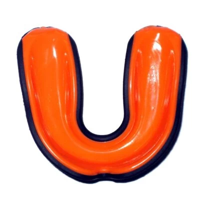 Zahnschutz Pro Line Gel Zweistufig - Schwarz/orange Kinder Erwachsene 4 Zahnschutz Pro Line Gel Zweistufig - Schwarz/orange Kinder Erwachsene – Bild 2